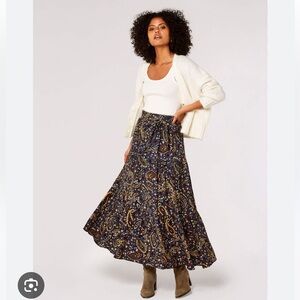 Boho Floor Length Skirt